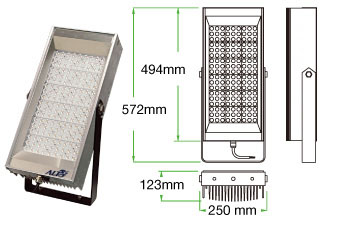Floodlight-F04T500 (External Power)